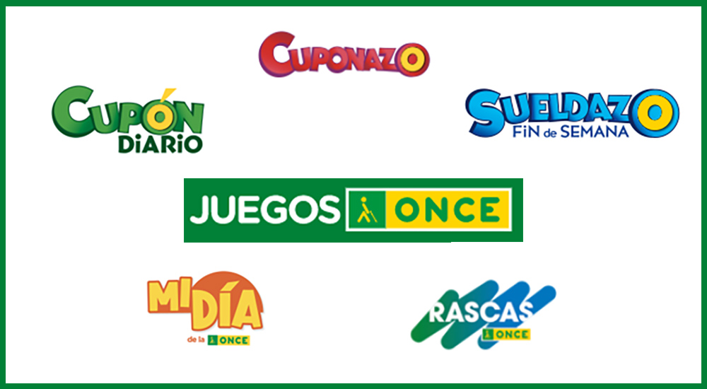 Logos de los productos de juego premiados en Galicia durante el mes de mayo 2024