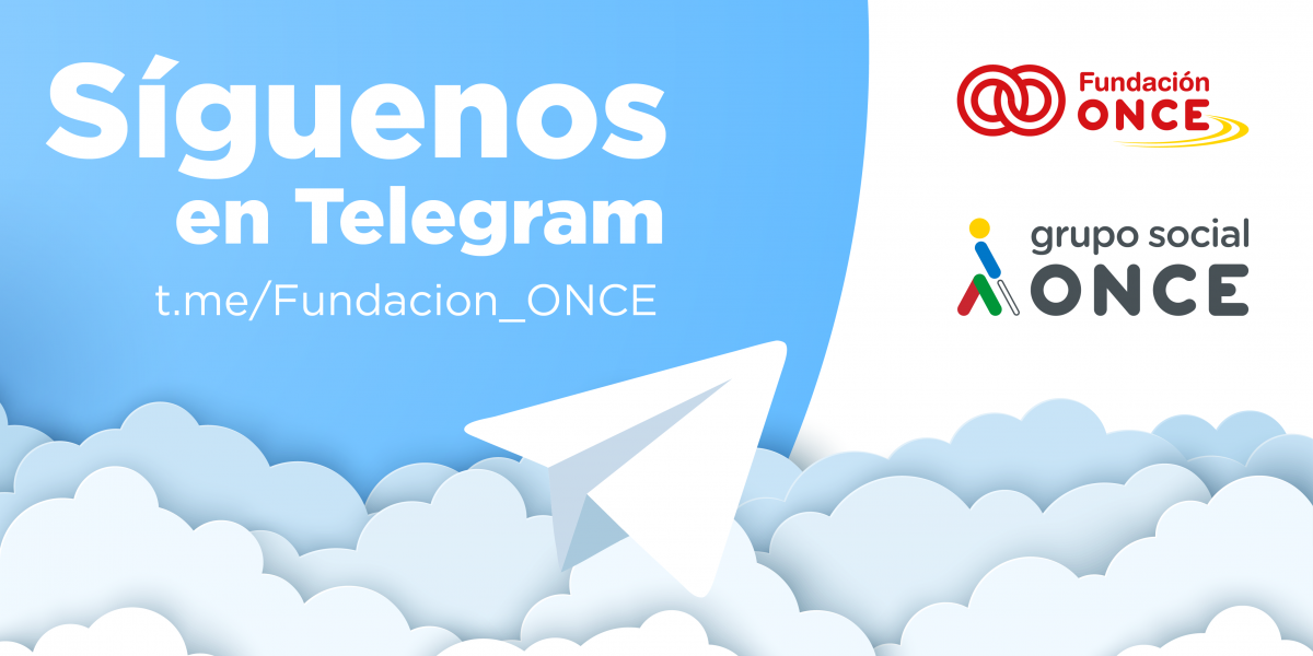 Imagen de la cabecera del  Telegram  De Fundación ONCE