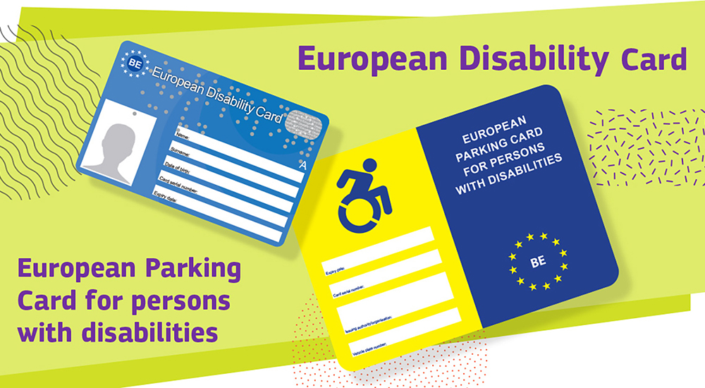 imagen de la Tarjeta Europea de Discapacidad