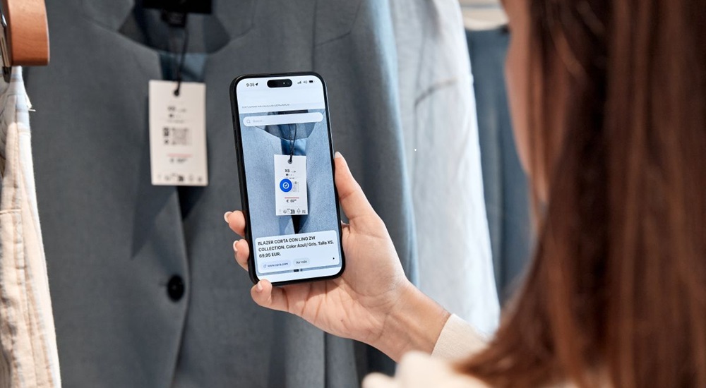 Etiqueta accesible. Imagen de Inditex
