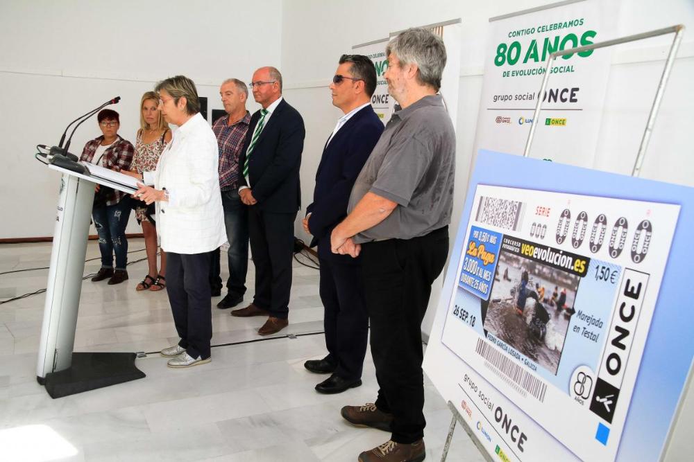 A imaxe amosa o acto de presentación durante a intervención da conselleira do Mar