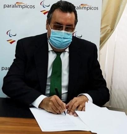 Miguel Carballeda en una foto de esta última semana d e setiembre de 2020