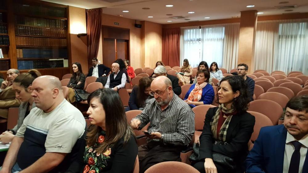 Imagen del público asistente a la Jornada celebrada en el Colegio de Abogados