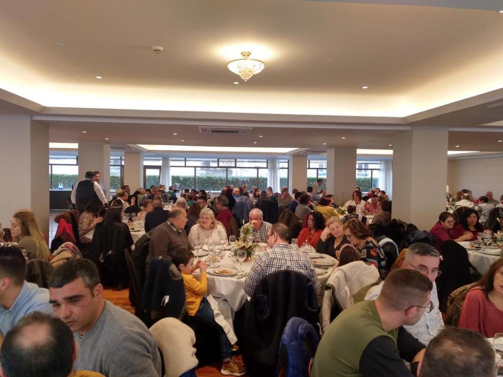 Vista parcial del comedor en Lugo
