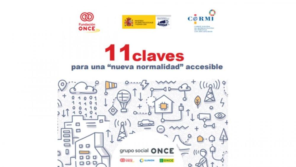 Portada de la publicación "11 claves accesibles para la nueva normalidad" 