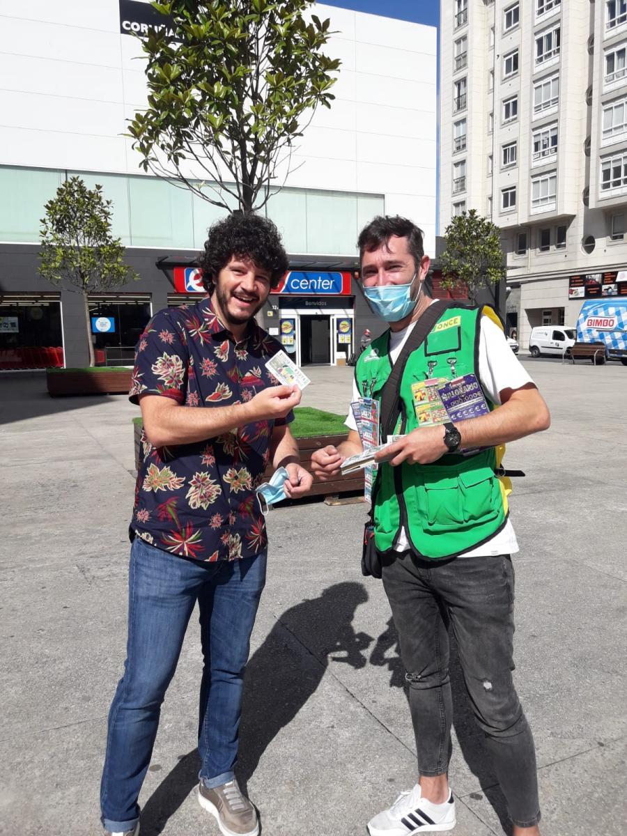 Imaxe de Touriñán no seu reencontro con José 