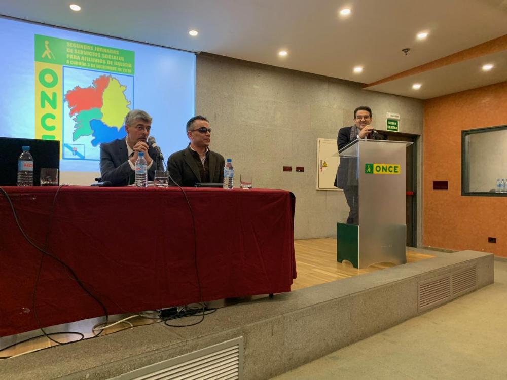 Imagen de  la presidencia de las Jornadas durante la inauguración