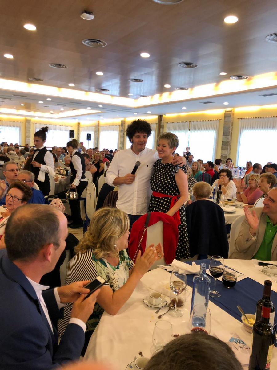 Touriñán durante a súa intervención no Día da ONCE