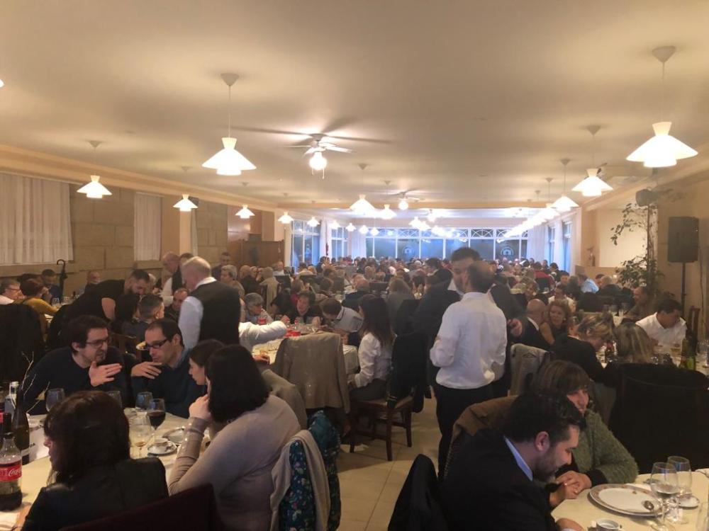 Vista xeral dos asistentes á celebración en Vigo