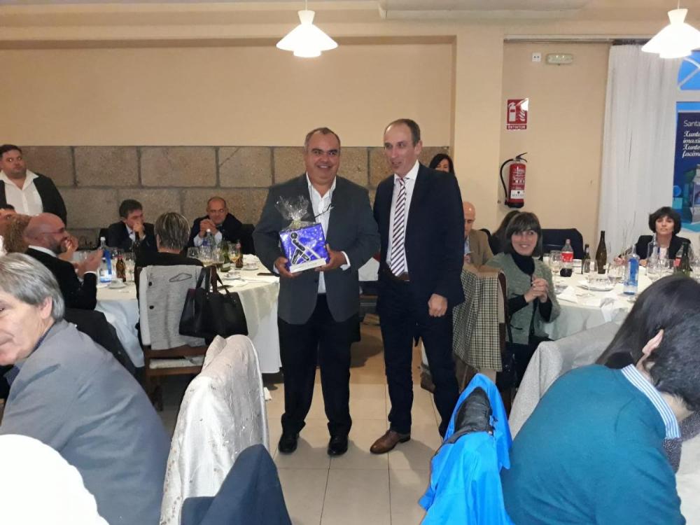 Na imaxe, un dos recoñecementos