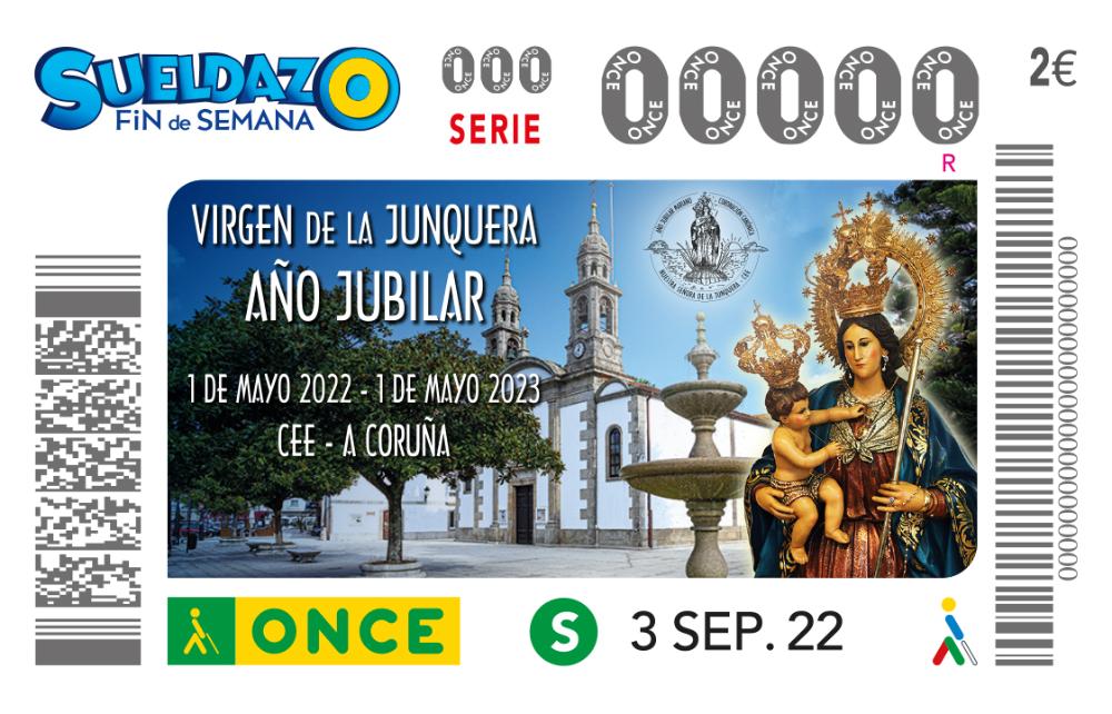 Cupón del 3 de septiembre dedicado al Año Jubilar