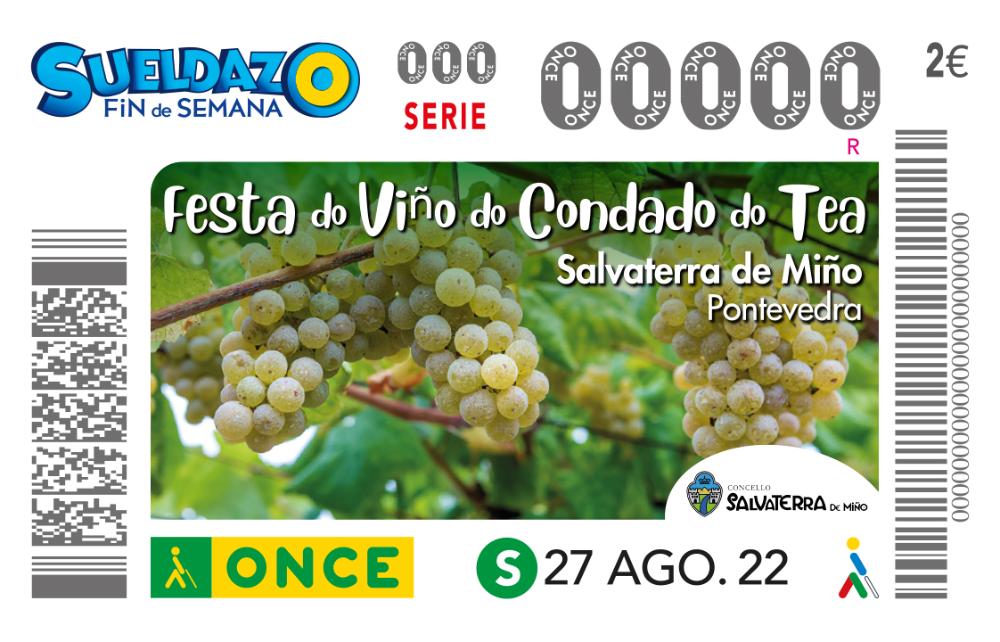 Cupón del 27 de agosto. Festa do Viño