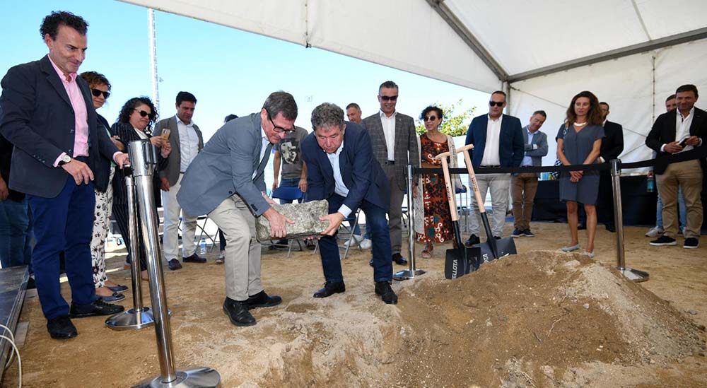 Acto con motivo del comienzo de las obras