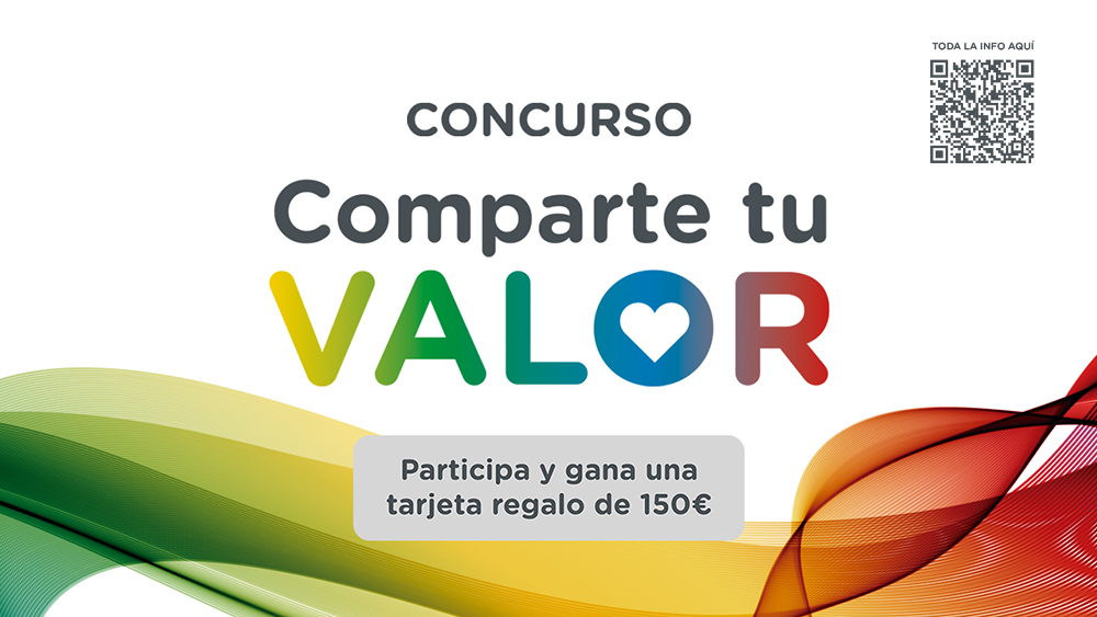 Cartel comparte tu valor