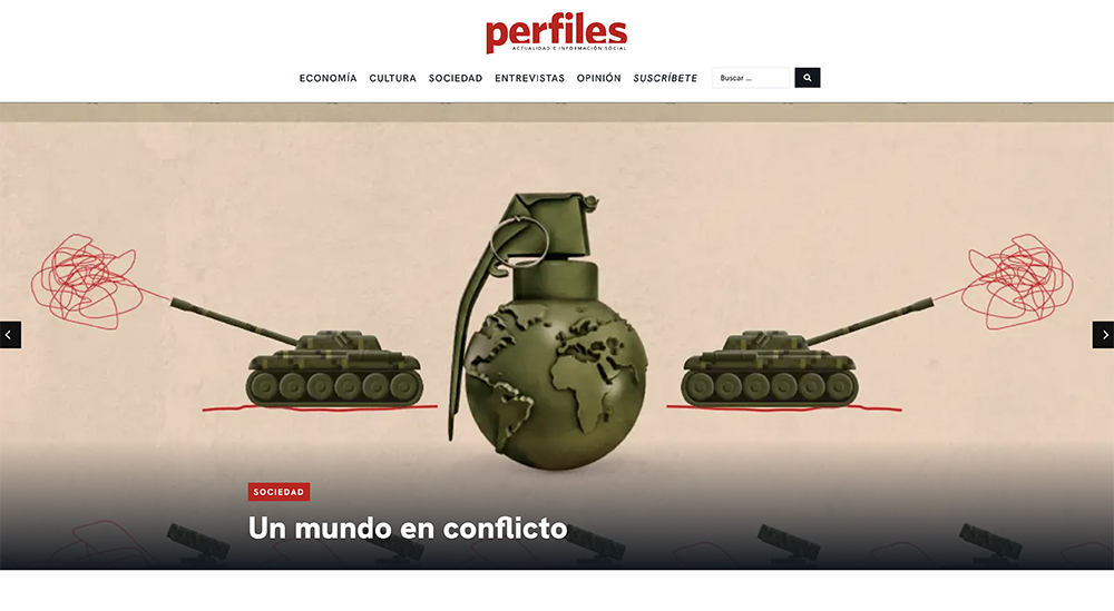 Portada de la revista Perfiles