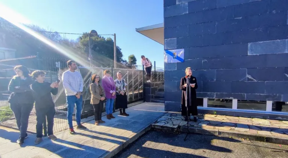 Inauguración de la calle de la inclusión en Ortigueira