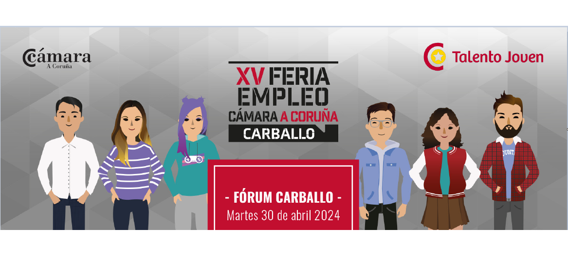 Cartel feria de empleo