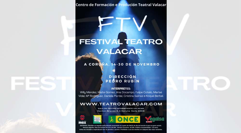 Cartel de la quinta edición del Festival de Teatro Valacar