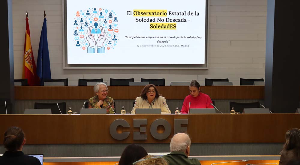 Mesa de la Jornada organizda por SoledadES