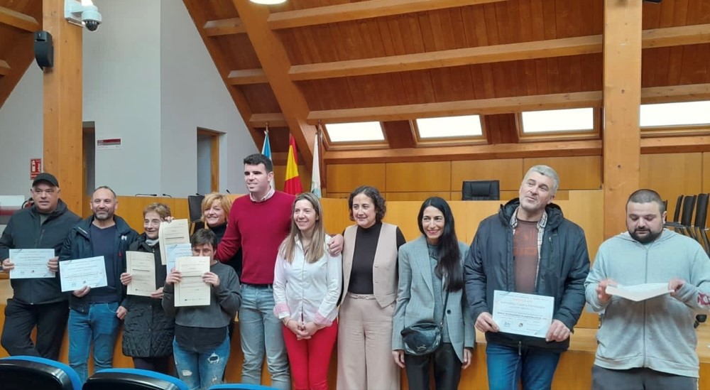 foto de grupo de los alumnos participantes en la formaciión