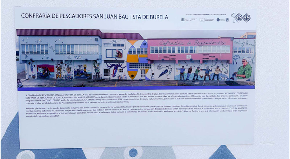 Cartel adaptado a braille