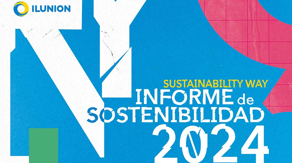 Portada del informe de Sostenibilidad de Ilunion