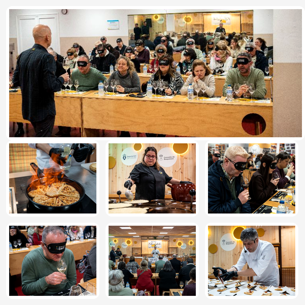 momentos de la degustación